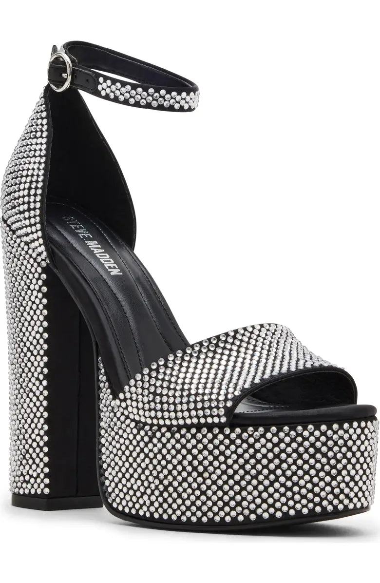 Rhinestones Platform Heels