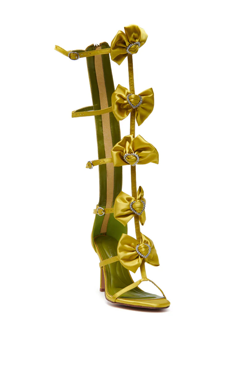 Rhinestone Gladiator Heels