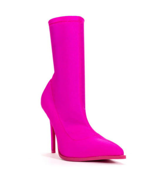 Sock Pointed Booties