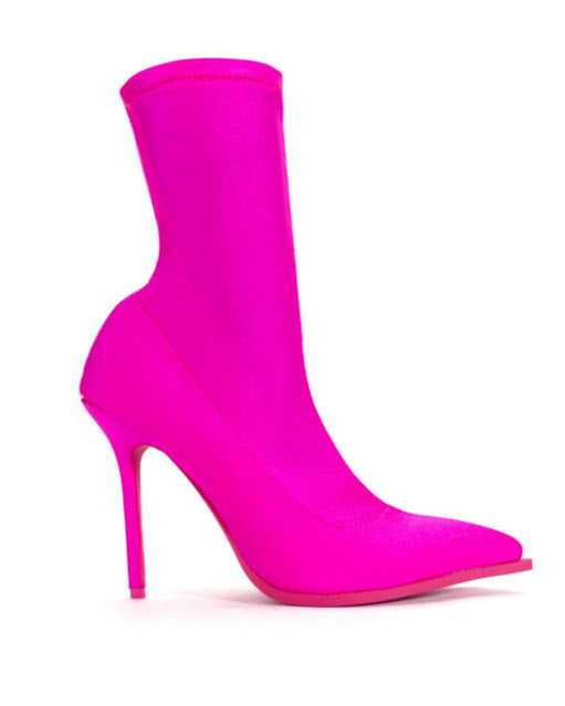 Sock Pointed Booties