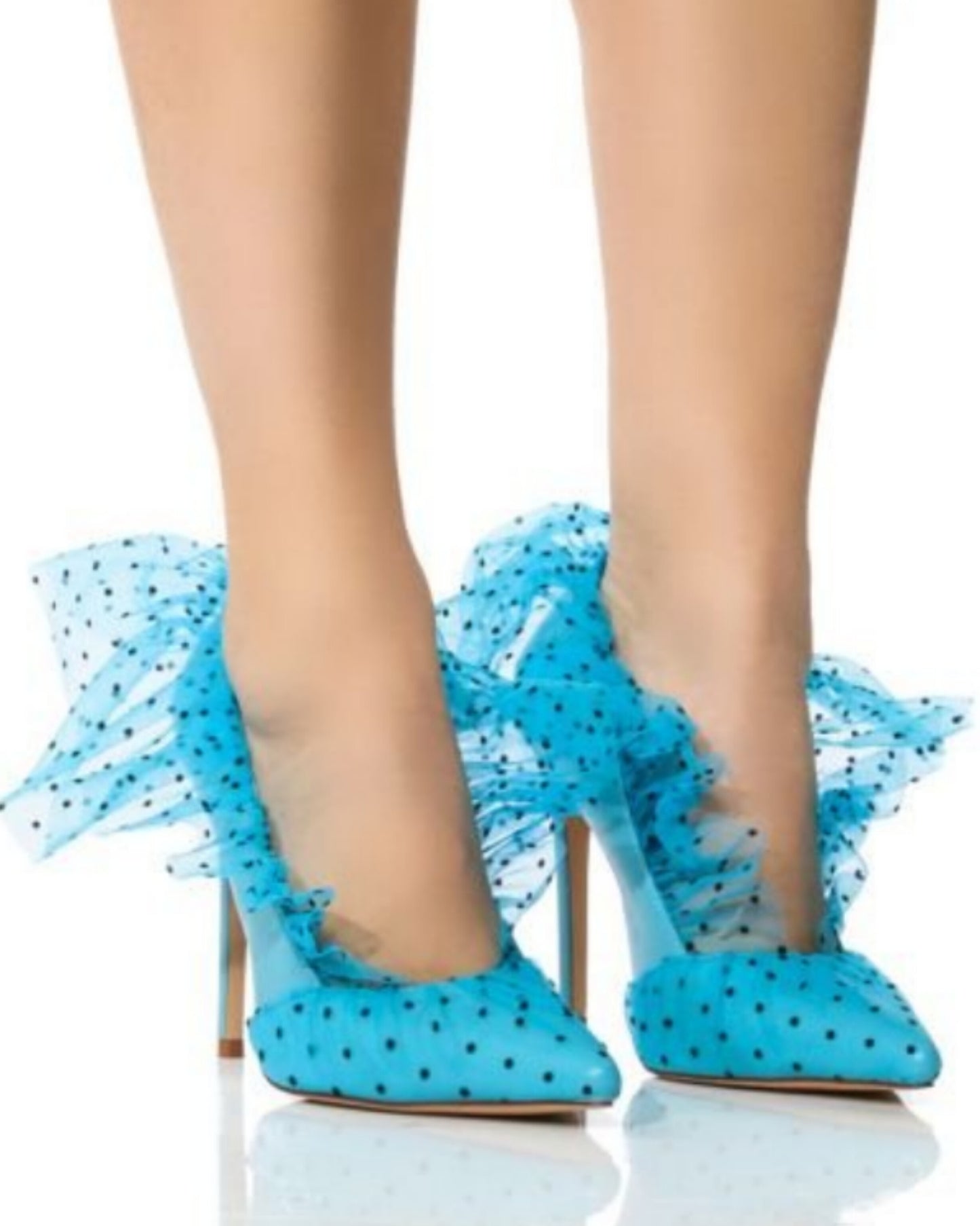 Polka Dot Glam Pumps