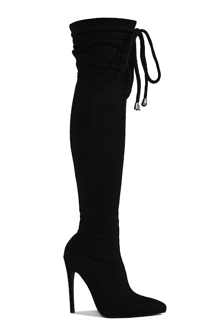 Sexy Pointed 2 In 1 High Boots