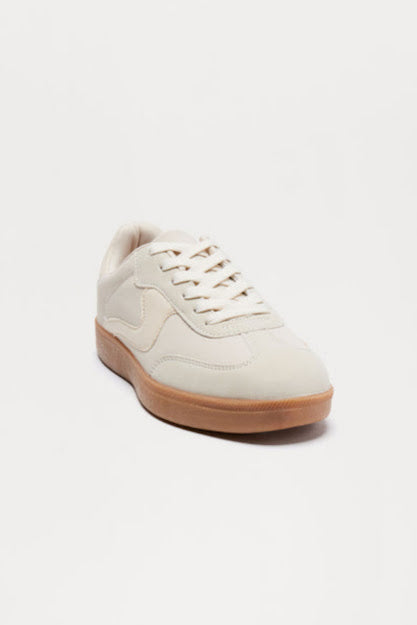 Leopard Lace Up Sneakers