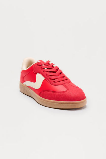 Leopard Lace Up Sneakers