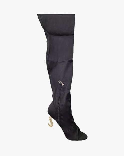 Money Celebrate Open Toe Boot