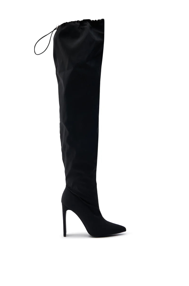 Chunky Stileto High Boots