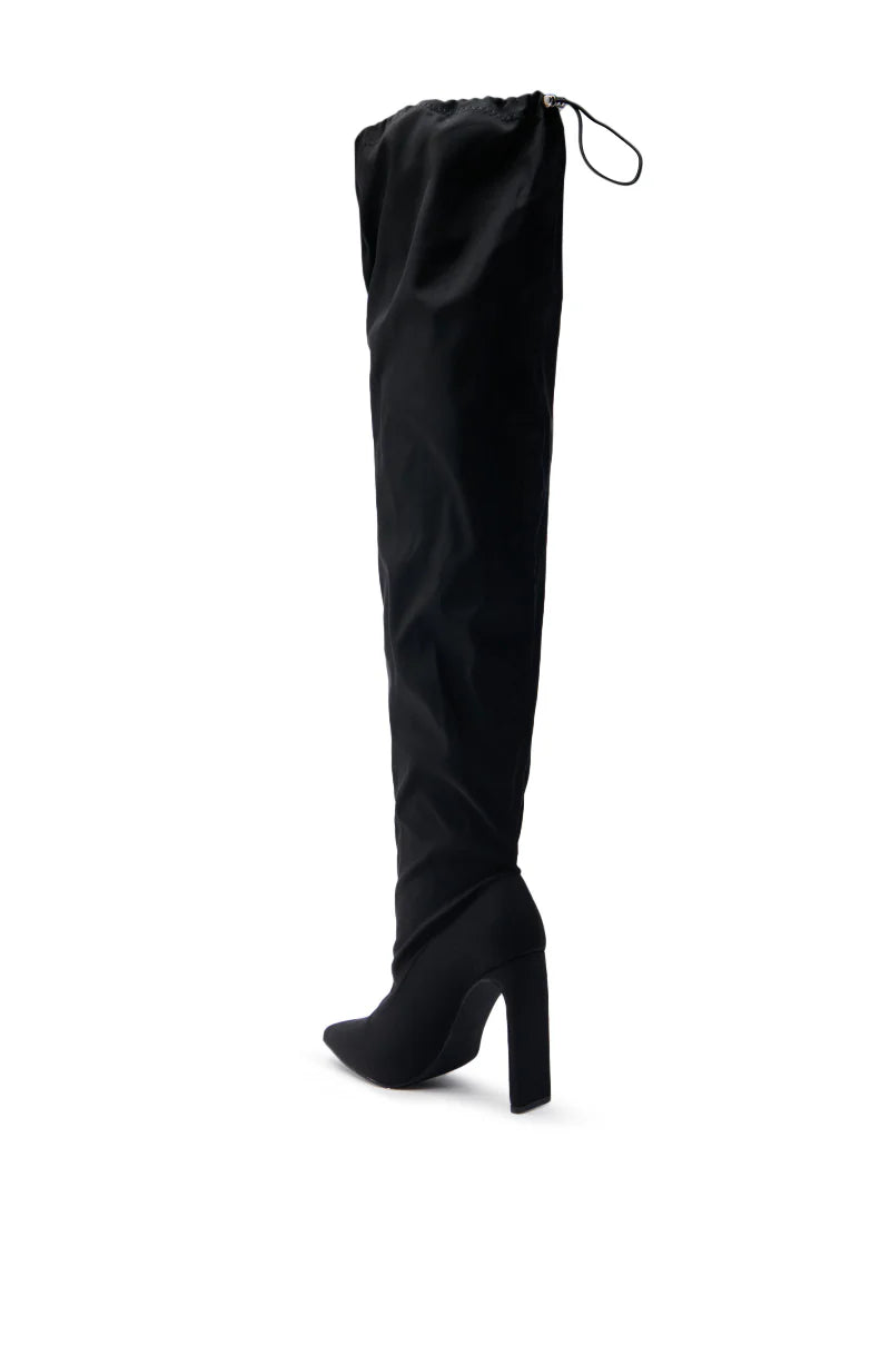 Chunky Stileto High Boots