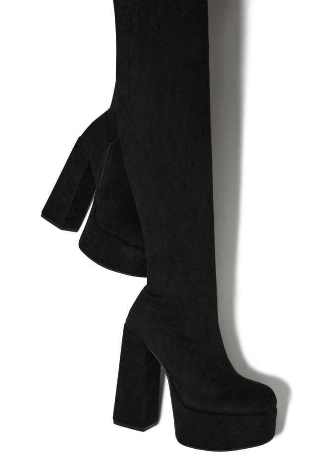 Chunky Platform Over High Boot
