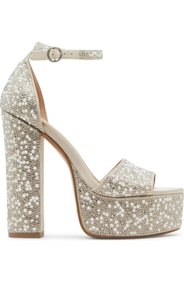 Rhinestones Platform Heels