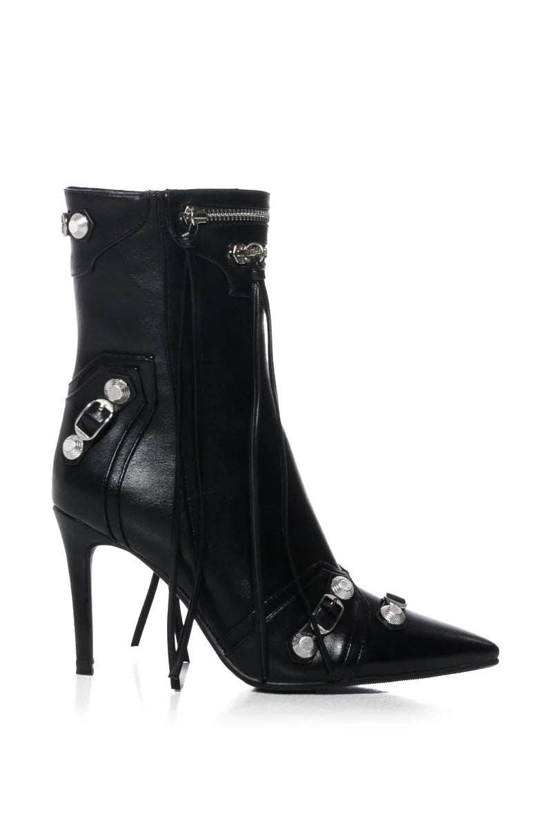 Stiletto Pointed Booties