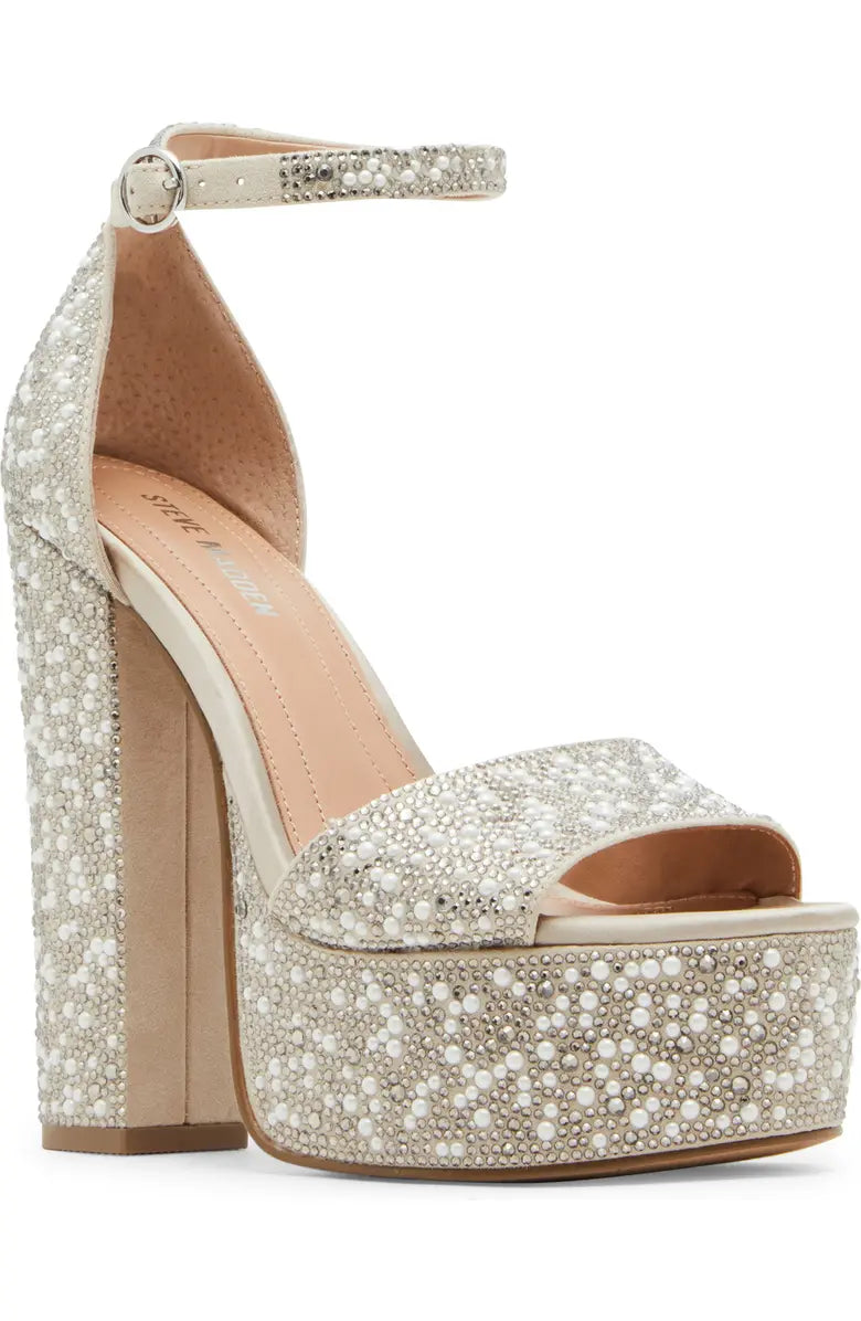 Rhinestones Platform Heels