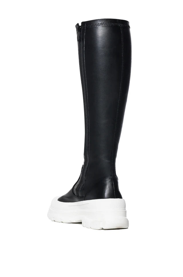 Stretch Flatform Knee Boot