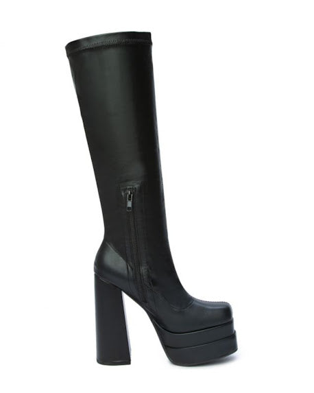 Chunky Platform Knee Boot
