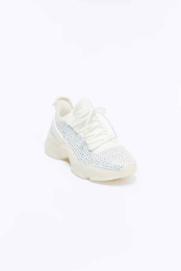 EMBELLISHED PLATFORM SNEAKERS