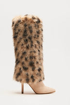 FURRY WINTER KNEE OVER BOOTS