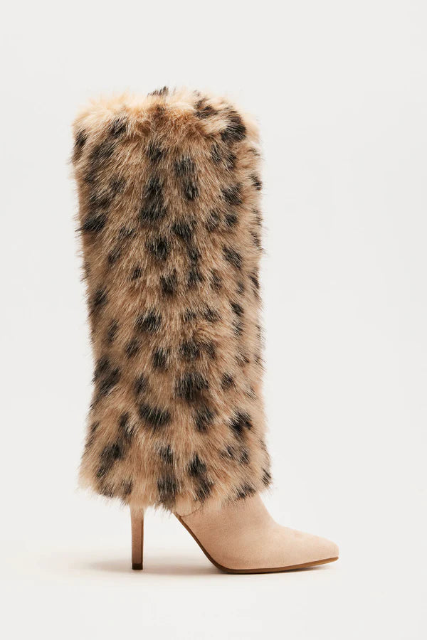 FURRY WINTER KNEE OVER BOOTS