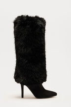 FURRY WINTER KNEE OVER BOOTS