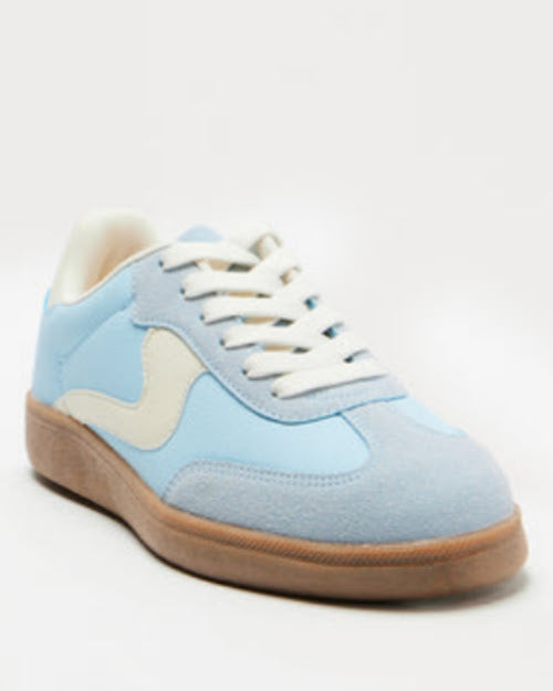 Leopard Lace Up Sneakers