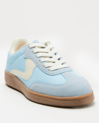 Leopard Lace Up Sneakers