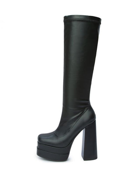 Chunky Platform Knee Boot