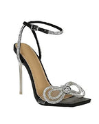Rhinestone Strap Heels