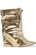 FOLDOVER ANKLE BOOTIES