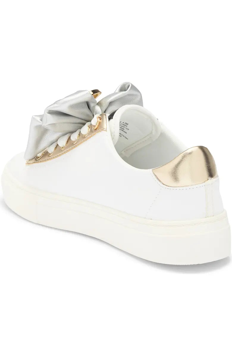 BOW TIE LACE UP SNEAKERS ((KARL LAGERFELD PARIS)