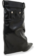 FOLDOVER ANKLE BOOTIES