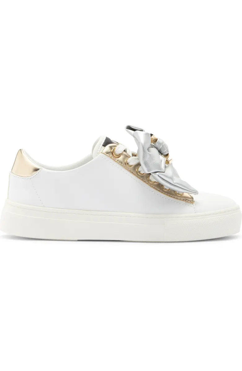 BOW TIE LACE UP SNEAKERS ((KARL LAGERFELD PARIS)