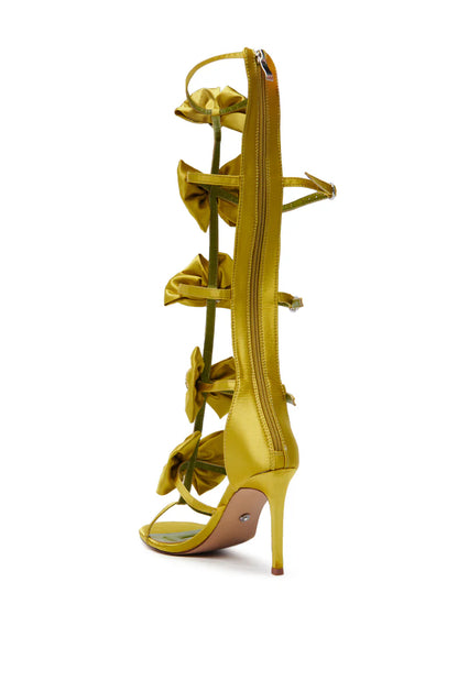 Rhinestone Gladiator Heels