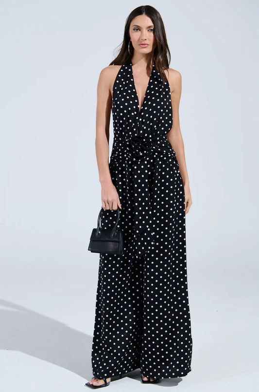 Dressed Polka Jumpsuit
