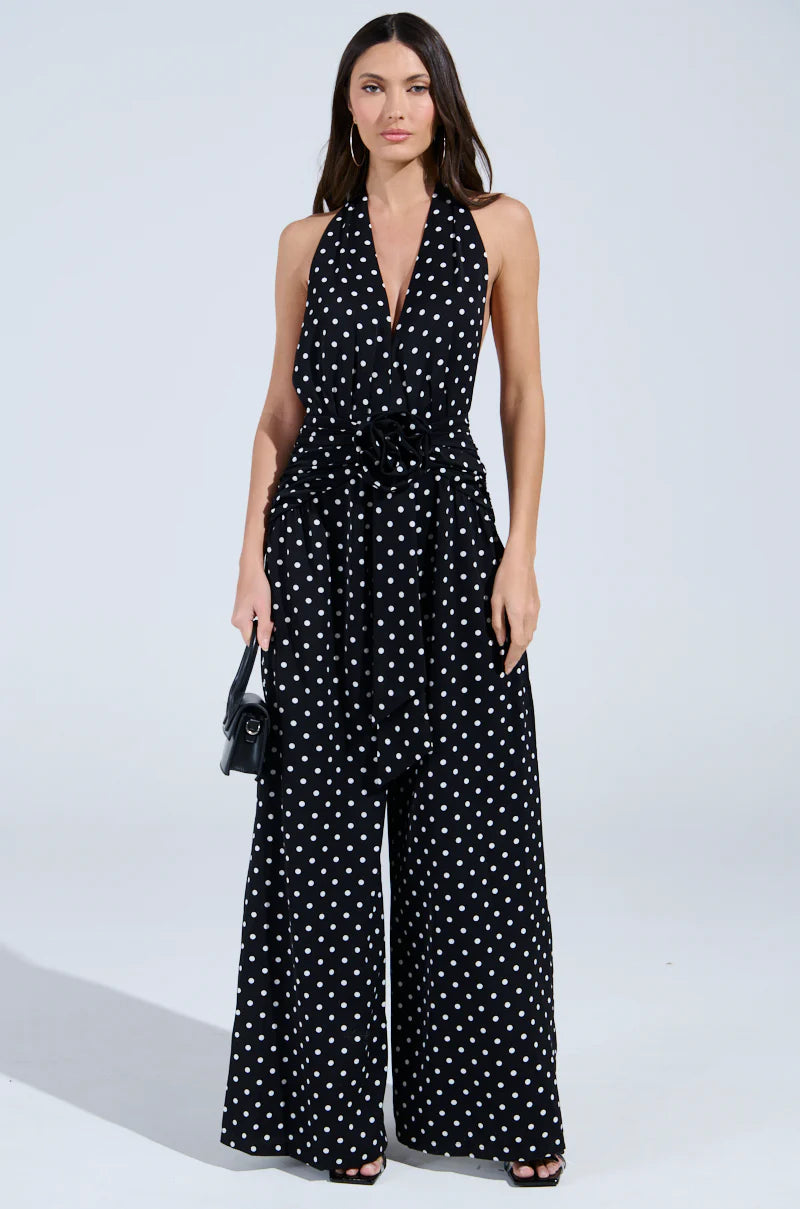 Dressed Polka Jumpsuit