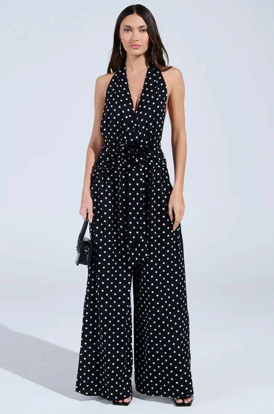 Dressed Polka Jumpsuit