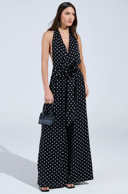 Dressed Polka Jumpsuit
