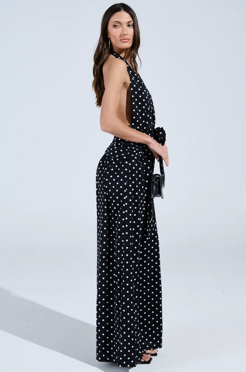 Dressed Polka Jumpsuit