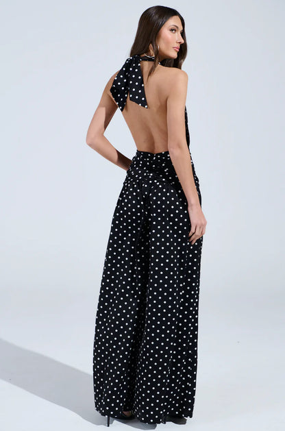 Dressed Polka Jumpsuit