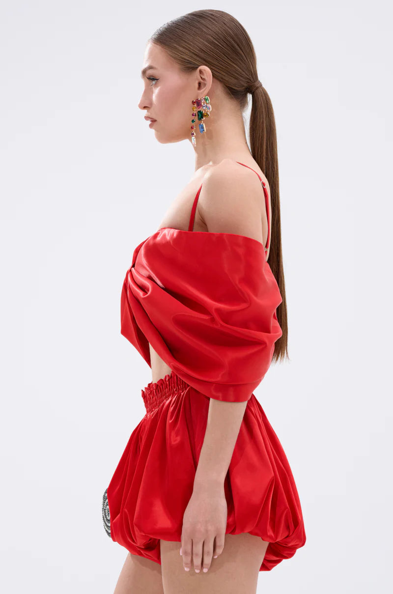 Satin Top Gift Romper