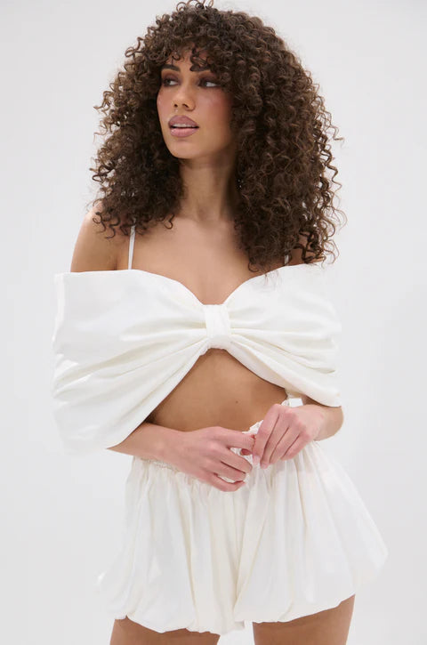 Satin Top Gift Romper