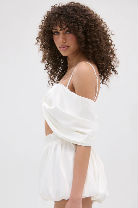 Satin Top Gift Romper