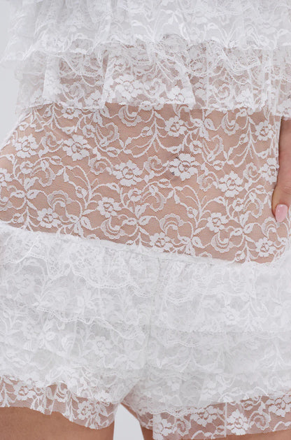 Crochet Lace Romper