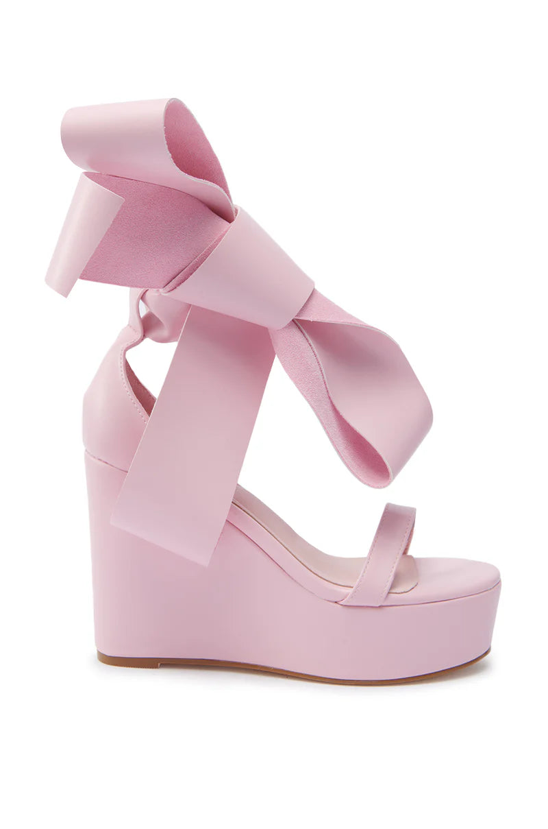 Bow Tie Platform Wedge