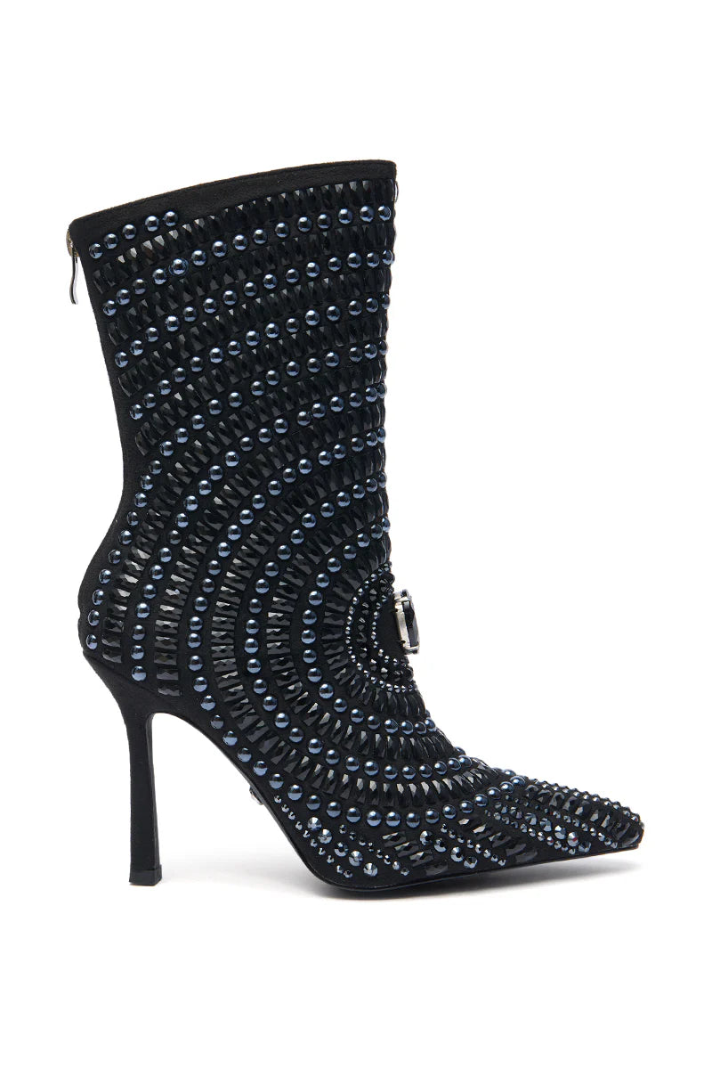 Rhinestone Gaspel Bootie