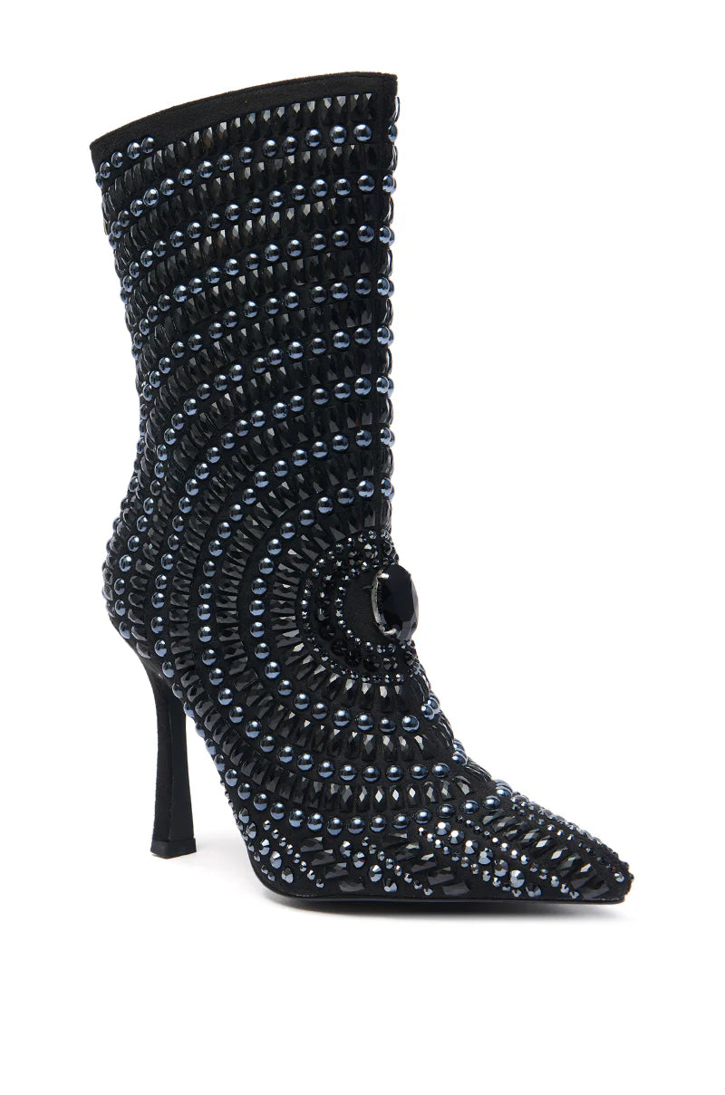 Rhinestone Gaspel Bootie