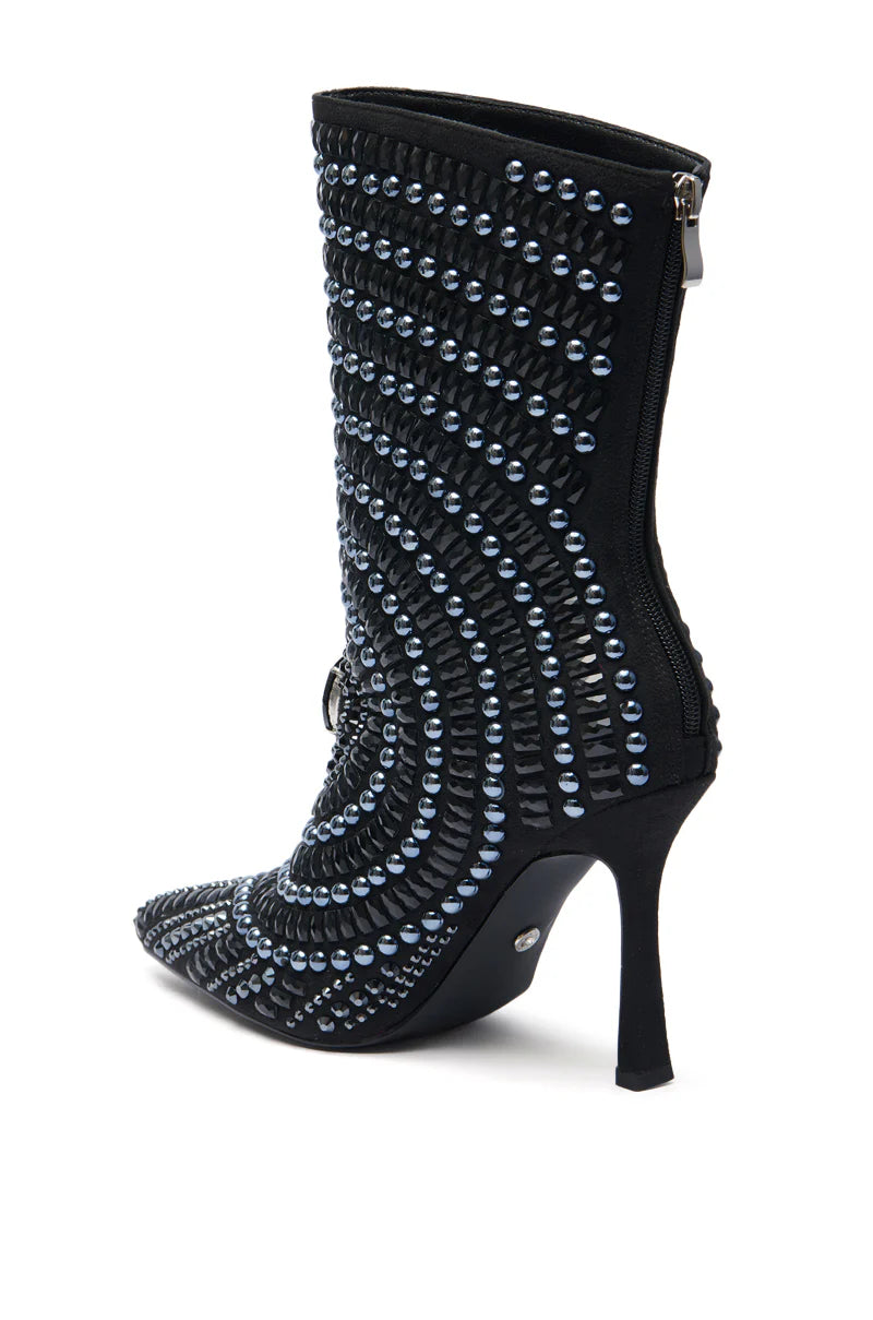 Rhinestone Gaspel Bootie