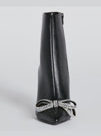 RHINESTONE BOWTIE  BOOTIES