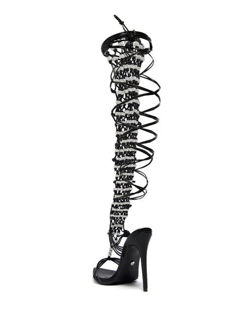Gladiator Rhinestone Heels