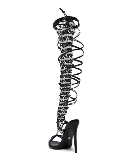 Gladiator Rhinestone Heels