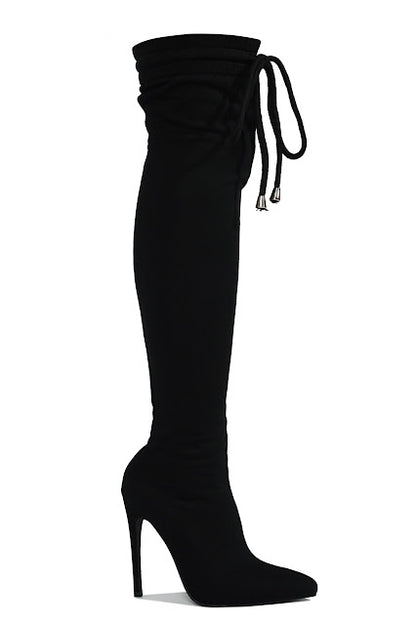 Sexy Pointed 2 In 1 High Boots
