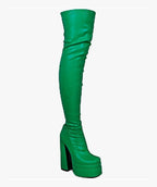 CHUNKY PLATFORM HIG BOOTS