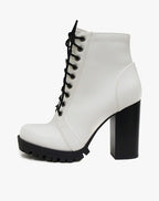 FASHION LACE UP BOOTIES